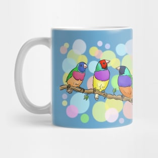 Gouldian finch birds Mug